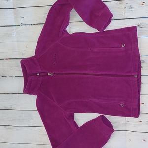 Girls Columbia Zip up fleece S 7/8